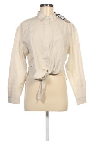 Damenbluse Tommy Jeans, Größe M, Farbe Beige, Preis 65,99 €