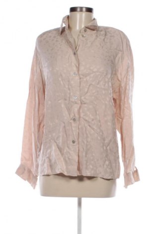 Дамска риза Unbranded, Размер M, Цвят Бежов, Цена 46,36 лв.