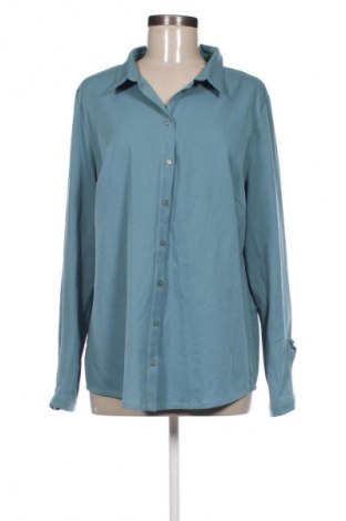 Γυναικείο πουκάμισο Unbranded, Μέγεθος XXL, Χρώμα Μπλέ, Τιμή 12,99 €