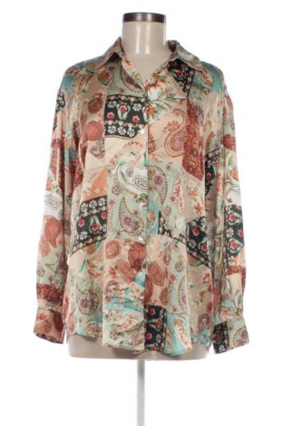 Дамска риза Zara, Размер M, Цвят Многоцветен, Цена 23,99 лв.
