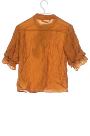 Дамска риза Zara, Размер XS, Цвят Жълт, Цена 26,98 лв.