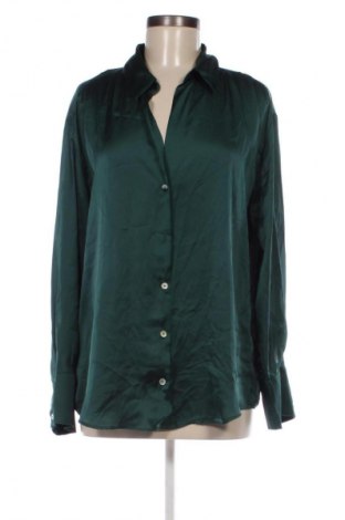 Дамска риза Zara, Размер XL, Цвят Зелен, Цена 26,99 лв.