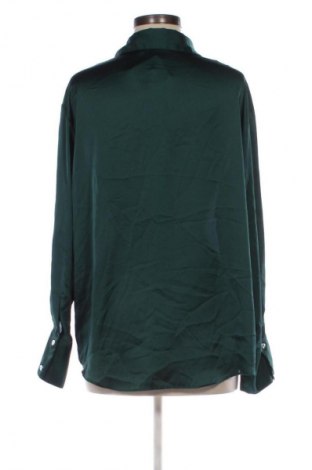 Дамска риза Zara, Размер XL, Цвят Зелен, Цена 26,99 лв.