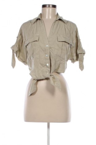 Damska koszula Zara, Rozmiar S, Kolor Zielony, Cena 62,02 zł