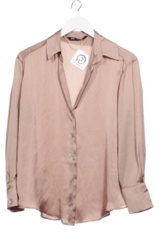 Damenbluse Zara, Größe XS, Farbe Braun, Preis 13,99 €