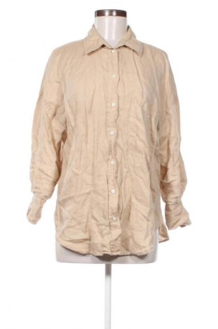 Γυναικείο πουκάμισο Zara, Μέγεθος XS, Χρώμα  Μπέζ, Τιμή 13,81 €