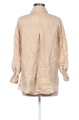 Γυναικείο πουκάμισο Zara, Μέγεθος XS, Χρώμα  Μπέζ, Τιμή 13,81 €