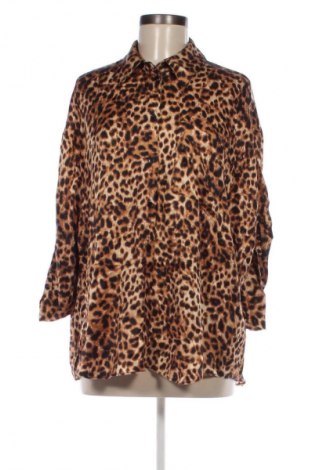 Дамска риза Zara, Размер L, Цвят Многоцветен, Цена 18,99 лв.