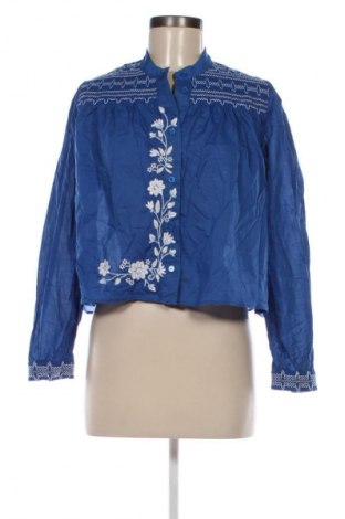 Damska koszula Zara, Rozmiar XL, Kolor Niebieski, Cena 72,99 zł