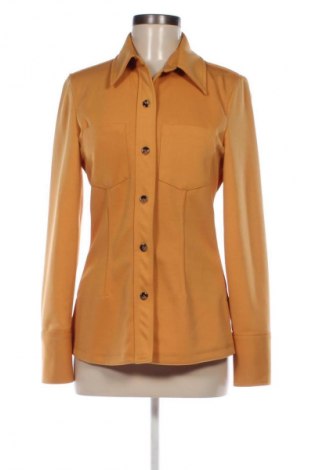 Дамска риза Zara, Размер M, Цвят Жълт, Цена 26,98 лв.