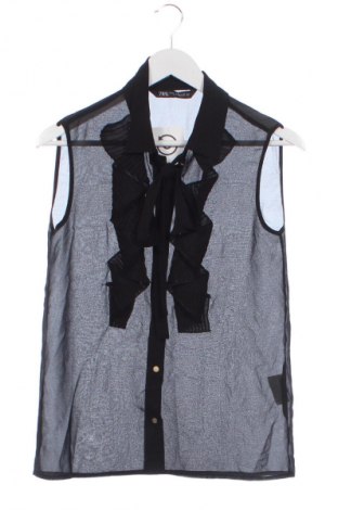 Γυναικείο πουκάμισο Zara, Μέγεθος XS, Χρώμα Μαύρο, Τιμή 13,81 €