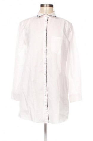 Дамска риза Zara, Размер M, Цвят Бял, Цена 27,37 лв.