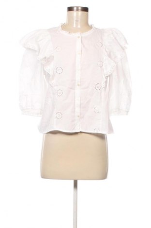 Γυναικείο πουκάμισο Zara, Μέγεθος S, Χρώμα Λευκό, Τιμή 13,81 €