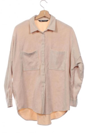 Cămașă de femei Zara, Mărime S, Culoare Bej, Preț 55,99 Lei