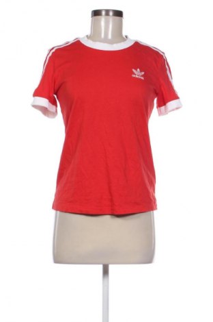 Damen T-Shirt Adidas, Größe S, Farbe Rot, Preis € 17,99