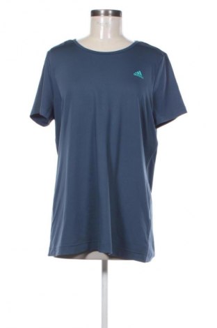 Damen T-Shirt Adidas, Größe XL, Farbe Blau, Preis € 22,99