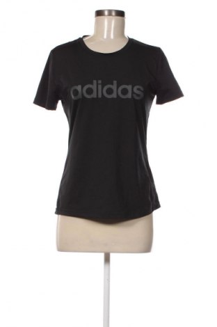 Damen T-Shirt Adidas, Größe S, Farbe Schwarz, Preis 19,99 €