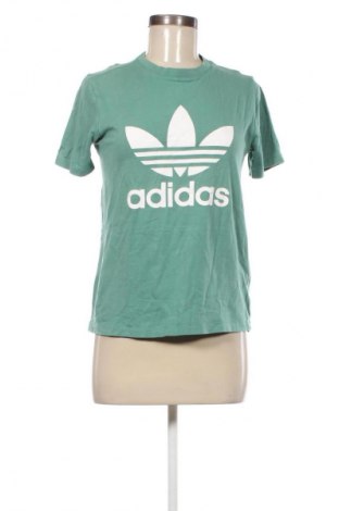 Damski T-shirt Adidas Originals, Rozmiar S, Kolor Zielony, Cena 88,99 zł