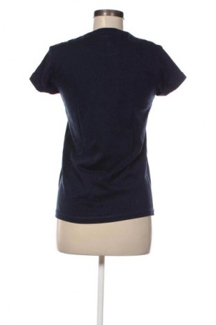 Damski T-shirt Bershka, Rozmiar XS, Kolor Niebieski, Cena 39,05 zł