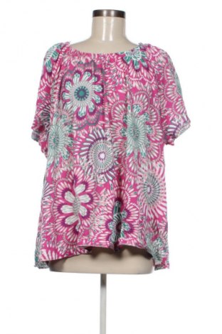 Дамска тениска Bpc Bonprix Collection, Размер 5XL, Цвят Многоцветен, Цена 16,99 лв.