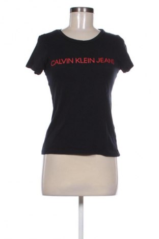 Damski T-shirt Calvin Klein Jeans, Rozmiar S, Kolor Czarny, Cena 78,09 zł
