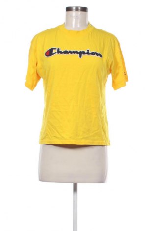 Damski T-shirt Champion, Rozmiar S, Kolor Żółty, Cena 49,99 zł