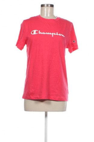 Γυναικείο t-shirt Champion, Μέγεθος L, Χρώμα Ρόζ , Τιμή 11,99 €