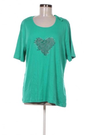 Γυναικείο t-shirt Charles Vogele, Μέγεθος XXL, Χρώμα Πράσινο, Τιμή 9,99 €