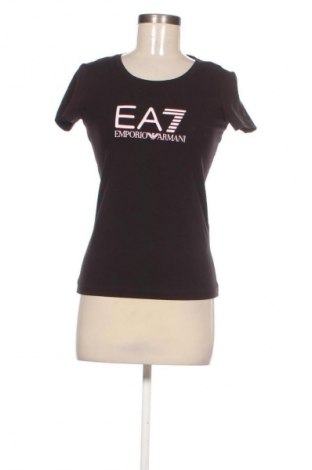 Дамска тениска Emporio Armani, Размер S, Цвят Черен, Цена 102,99 лв.