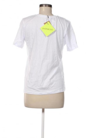 Γυναικείο t-shirt Even&Odd, Μέγεθος M, Χρώμα Λευκό, Τιμή 14,99 €