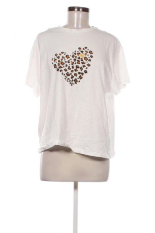 Damski T-shirt Even&Odd, Rozmiar M, Kolor Biały, Cena 75,99 zł