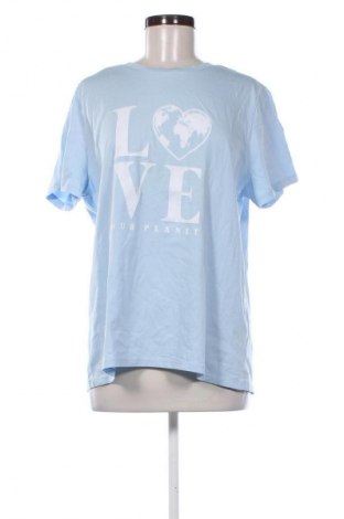 Damski T-shirt F&F, Rozmiar XXL, Kolor Niebieski, Cena 39,08 zł