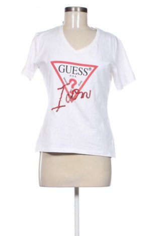Damski T-shirt Guess, Rozmiar 3XL, Kolor Biały, Cena 73,56 zł