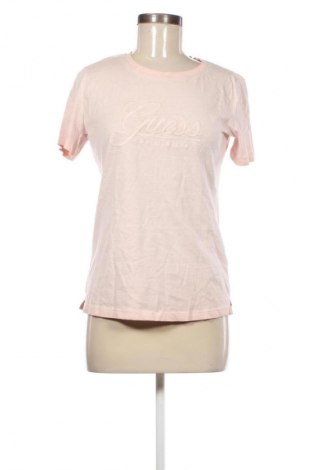 Дамска тениска Guess, Размер M, Цвят Пепел от рози, Цена 72,99 лв.