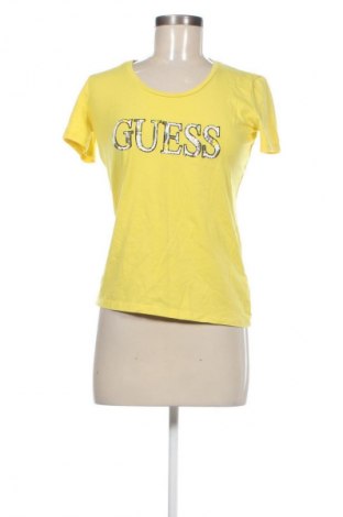 Tricou de femei Guess, Mărime M, Culoare Galben, Preț 134,99 Lei