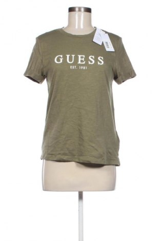 Damski T-shirt Guess, Rozmiar S, Kolor Zielony, Cena 155,99 zł