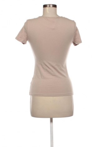 Damski T-shirt H&M, Rozmiar S, Kolor Beżowy, Cena 39,31 zł