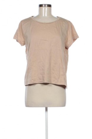 Дамска тениска H&M, Размер M, Цвят Бежов, Цена 17,10 лв.
