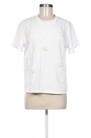 Damski T-shirt H&M Divided, Rozmiar L, Kolor Biały, Cena 39,00 zł