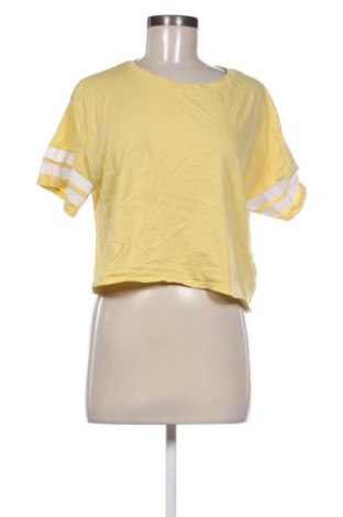 Дамска тениска H&M Divided, Размер L, Цвят Жълт, Цена 17,00 лв.