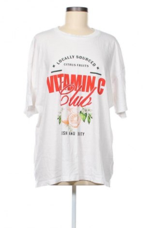 Γυναικείο t-shirt H&M Divided, Μέγεθος L, Χρώμα Λευκό, Τιμή 8,70 €