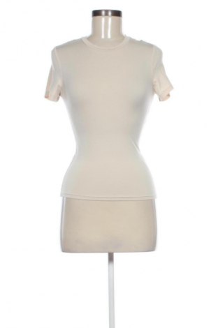 Damen T-Shirt H&M Divided, Größe S, Farbe Beige, Preis 8,75 €