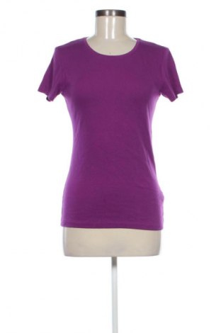Γυναικείο t-shirt H&M L.O.G.G., Μέγεθος L, Χρώμα Βιολετί, Τιμή 8,70 €