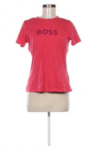Дамска тениска Hugo Boss, Размер M, Цвят Розов, Цена 68,99 лв.