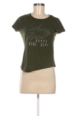 Tricou de femei Kappa, Mărime S, Culoare Verde, Preț 46,30 Lei