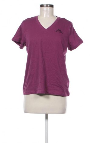Дамска тениска Kappa, Размер L, Цвят Лилав, Цена 17,84 лв.