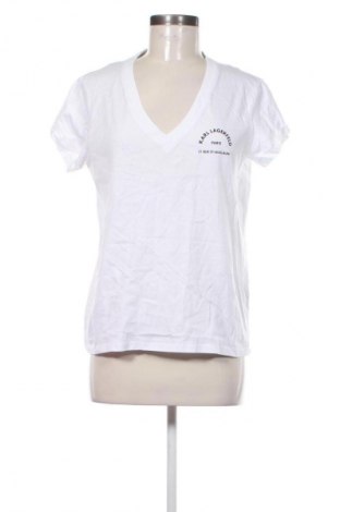Damski T-shirt Karl Lagerfeld, Rozmiar M, Kolor Biały, Cena 342,99 zł