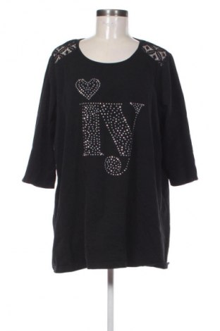 Damen T-Shirt Mia Moda, Größe XXL, Farbe Schwarz, Preis € 11,99