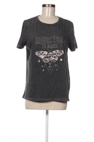 Damski T-shirt Mohito, Rozmiar XL, Kolor Szary, Cena 39,05 zł