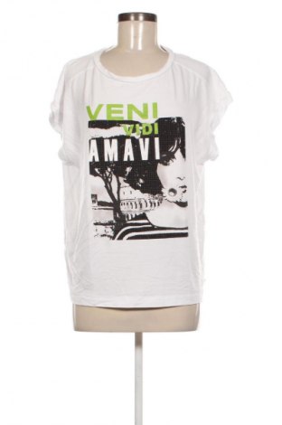 Damen T-Shirt Monari, Größe L, Farbe Weiß, Preis 18,99 €